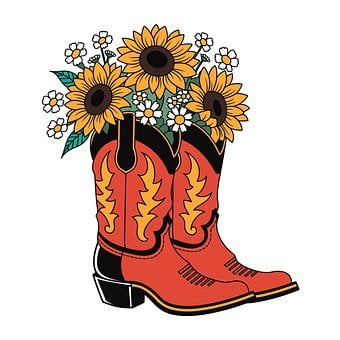 Free Boots Cowboy illustration and picture
