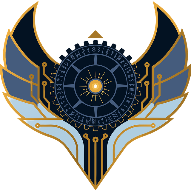 Symbol, Rad, Zähne, Zahnrad, Flügel