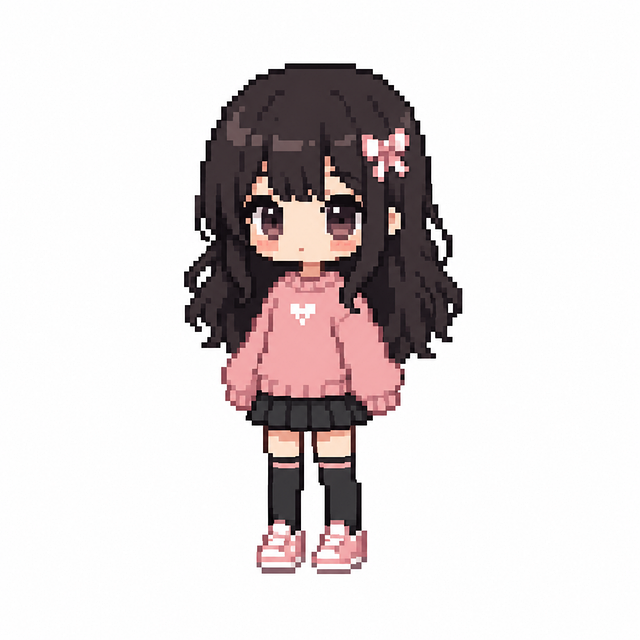Free Anime Girl illustration and picture