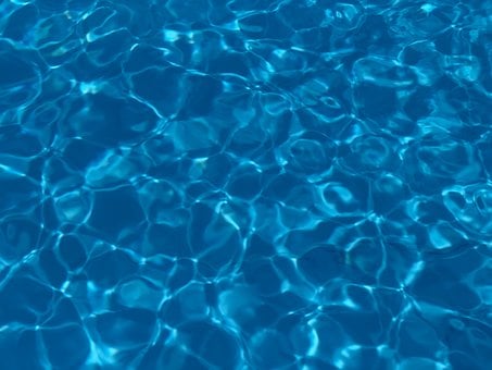 Blau, Wasser, Schwimmbad, Baden, Sommer