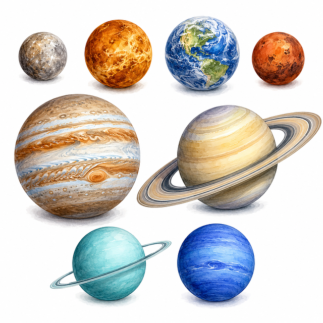 Planeten, Sonnensystem, Astronomie