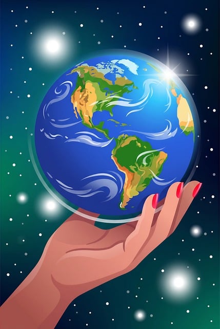 Free earth planet space illustration