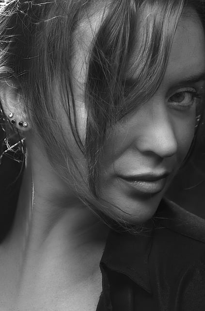 Free Woman Monochrome photo and picture
