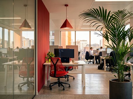 Free Office Glass Partition illustration and picture
