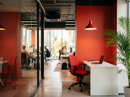 Free Office Workspace illustration and picture