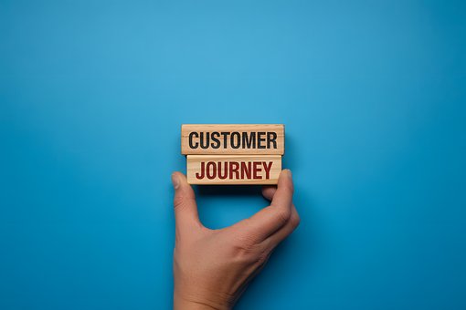 Free Customer Journey Wooden Blocks illustration and picture