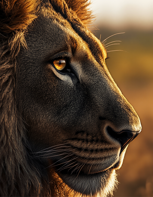 Free Lion Nature illustration and picture