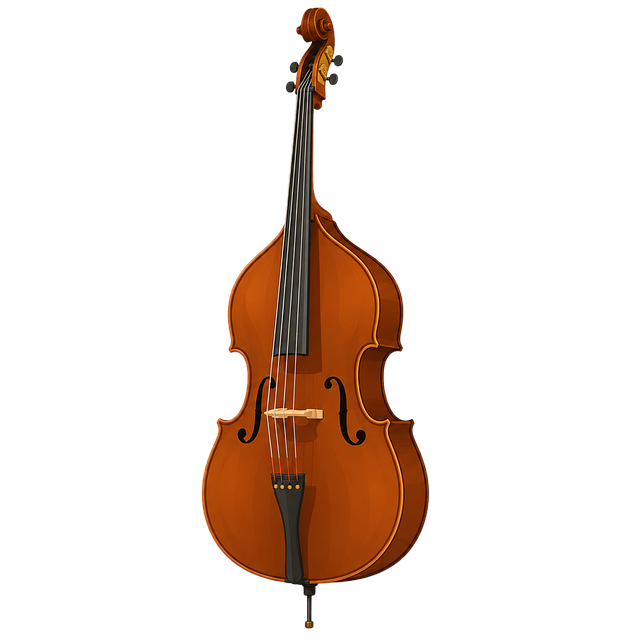 Free double bass musical instrument string instrument vector