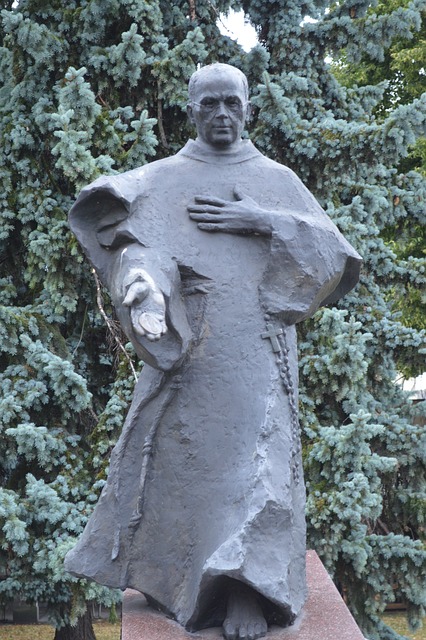 Estátua, Homem, Polônia