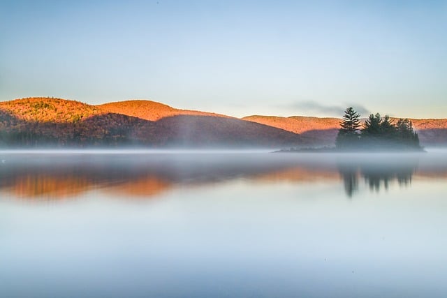 Free Autumn Sunrise photo and picture
