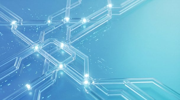 Tecnología, Circuito, Abstracto, Azul