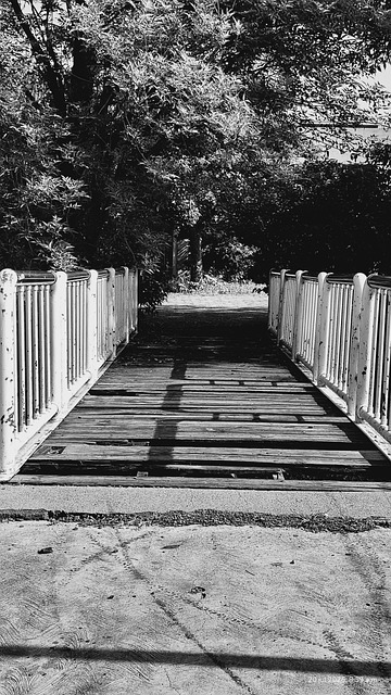 Brücke, Alt, Vintage, Retro, Einsam