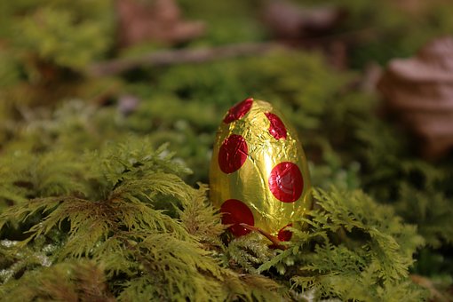 Goldenes Ei, Ostern, Dekoration, Feier