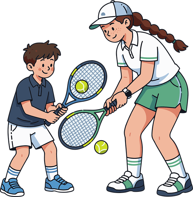 Tennis, Tennisles, Kinderen