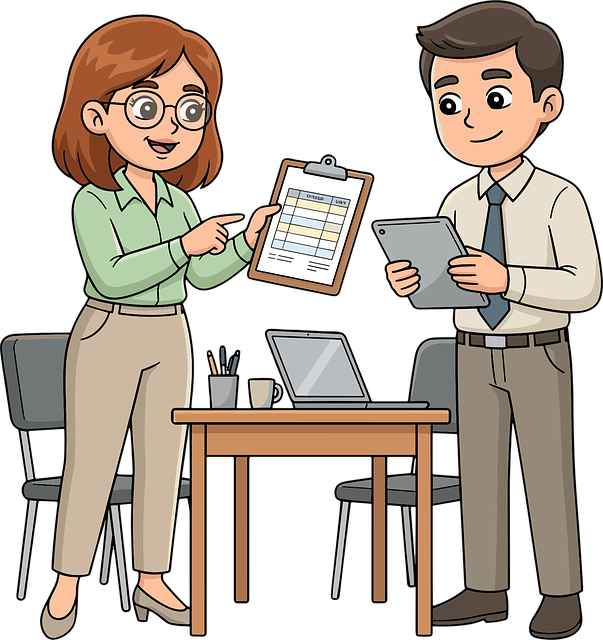 Free business meeting office colleagues vector