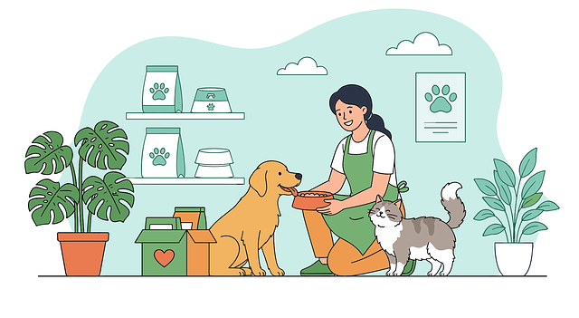 Free animal shelter volunteer community involvement vector