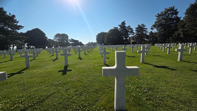 Cimitir, Normandia, Cruci