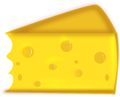 Käse, Essen, Gelb, Karikatur, Keil