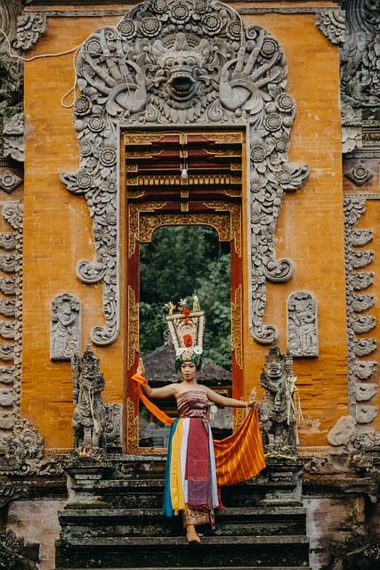 Free Balinese Temple Traditional Attire photo and picture