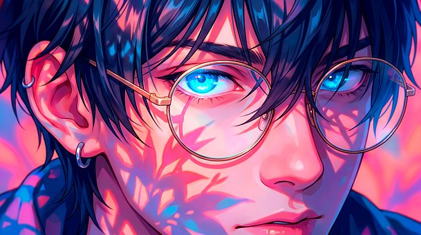 Free Anime Portrait illustration and picture