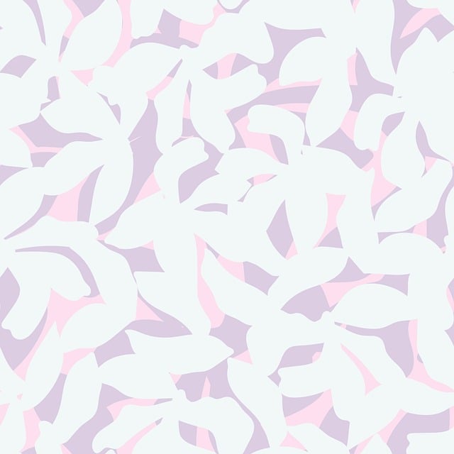 Free floral pattern pink illustration
