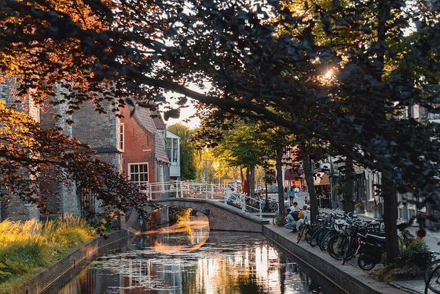 Free Canal Bridge photo and picture