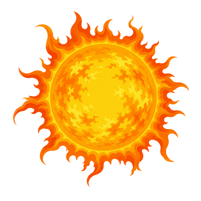 Free sun plasma space vector