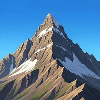 Free Nature Mountains illustration and picture