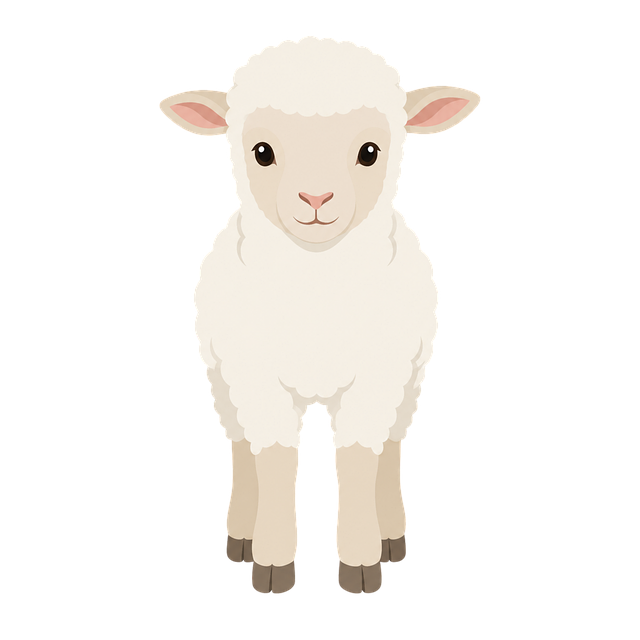 Free lamb sheep cute illustration