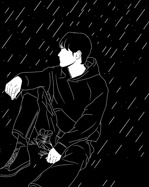 Free Sadness Alone illustration and picture