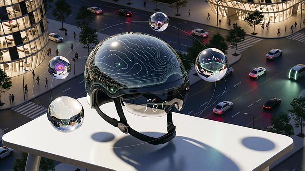Free Smart Helmet Augmented Reality illustration and picture