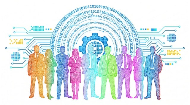 Download free HD stock image of Team Group Free team group silhouettes illustration