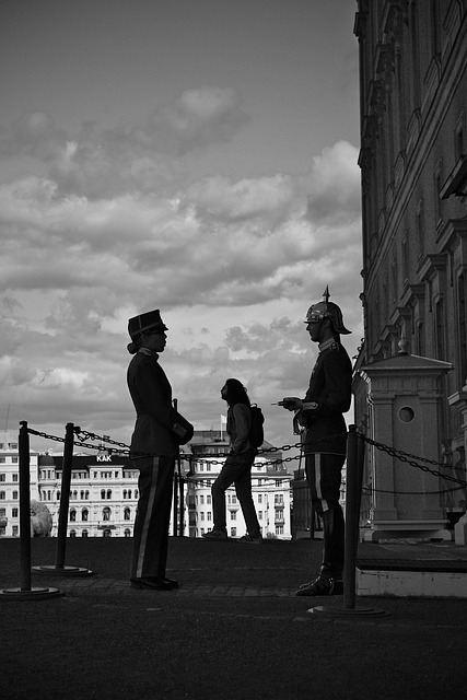 Free Building Guard photo and picture