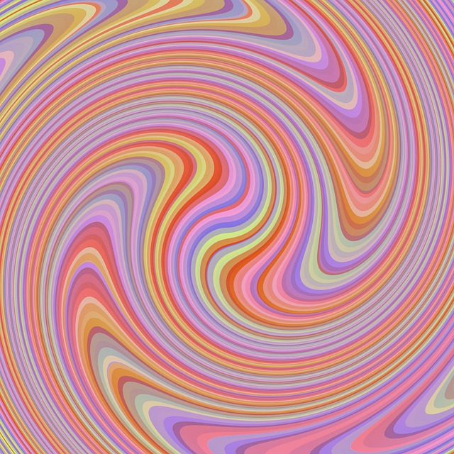 Hvirvel, Mandala, Spiral, Mønster, Farve