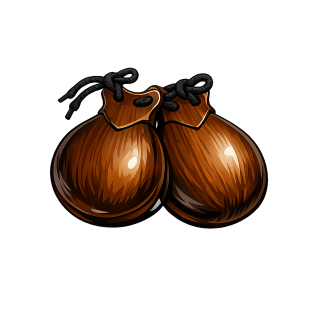 Free castanets percussion instrument spanish music vector