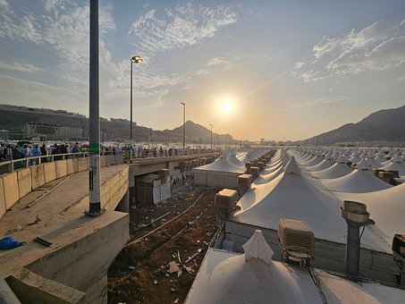 Mekka, Berge, Zelte, Pilgerfahrt