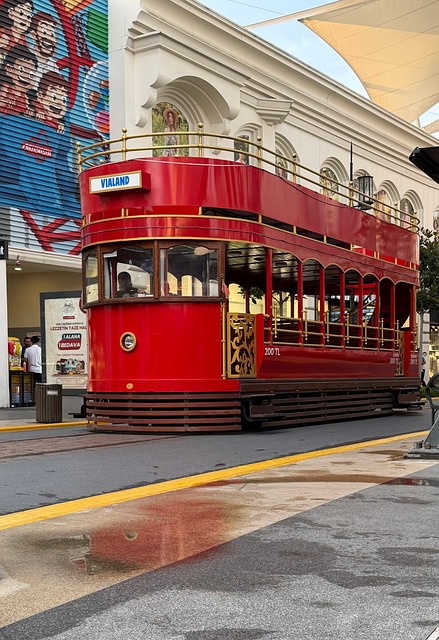 Free Tram Red photo and picture