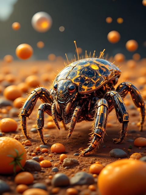 Roboterspinne, Sci-Fi, Mysteriös