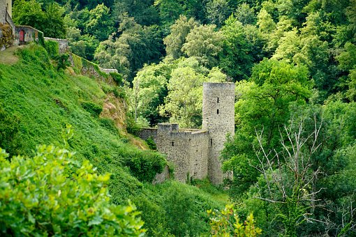 Castelo, Torre, Ruína, História, Velho