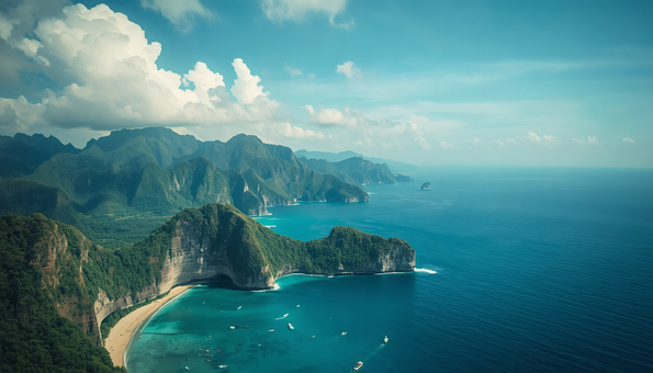 Indonesien, Tropisk Landskab