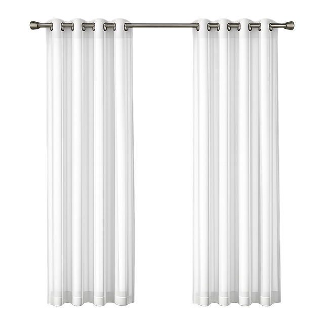 Free curtains white textile illustration