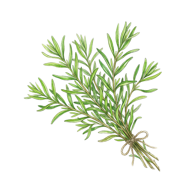 Free rosemary herb natural illustration