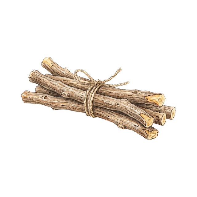 Free licorice herbal medicine watercolor illustration