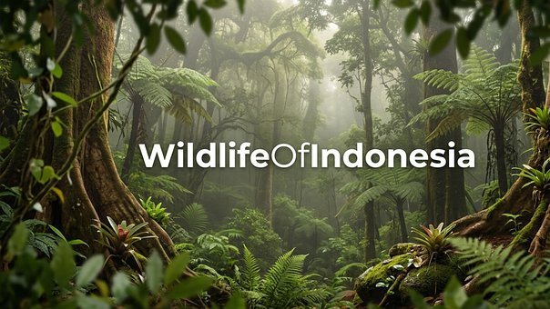 Free Indonesia Wildlife illustration and picture