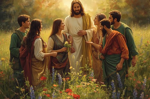 Free Jesus Disciples illustration and picture