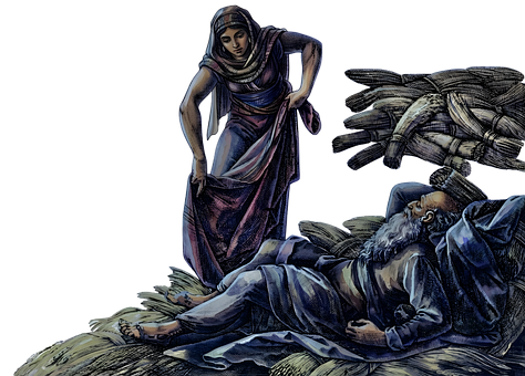 Free Ruth Boaz illustration and picture