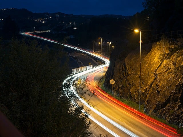 Free Road Night photo and picture