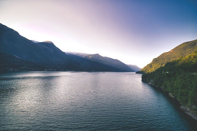 Free Fjord Mountains photo and picture