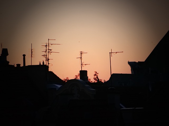 Free Sunset Urban Landscape photo and picture