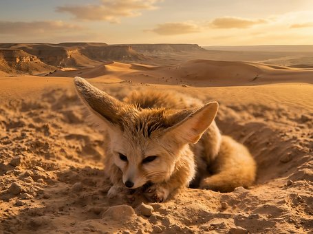 Free Fennec Desert photo and picture